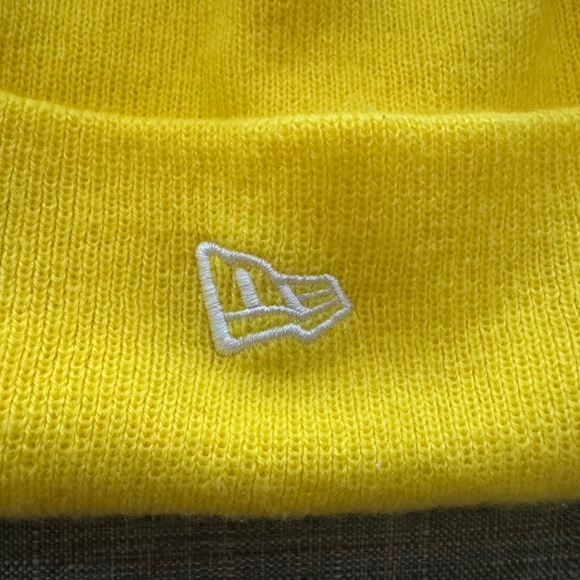 Supreme New Era Yellow “S” Logo Beanie – Knit Winter Hat - Picture 3 of 7